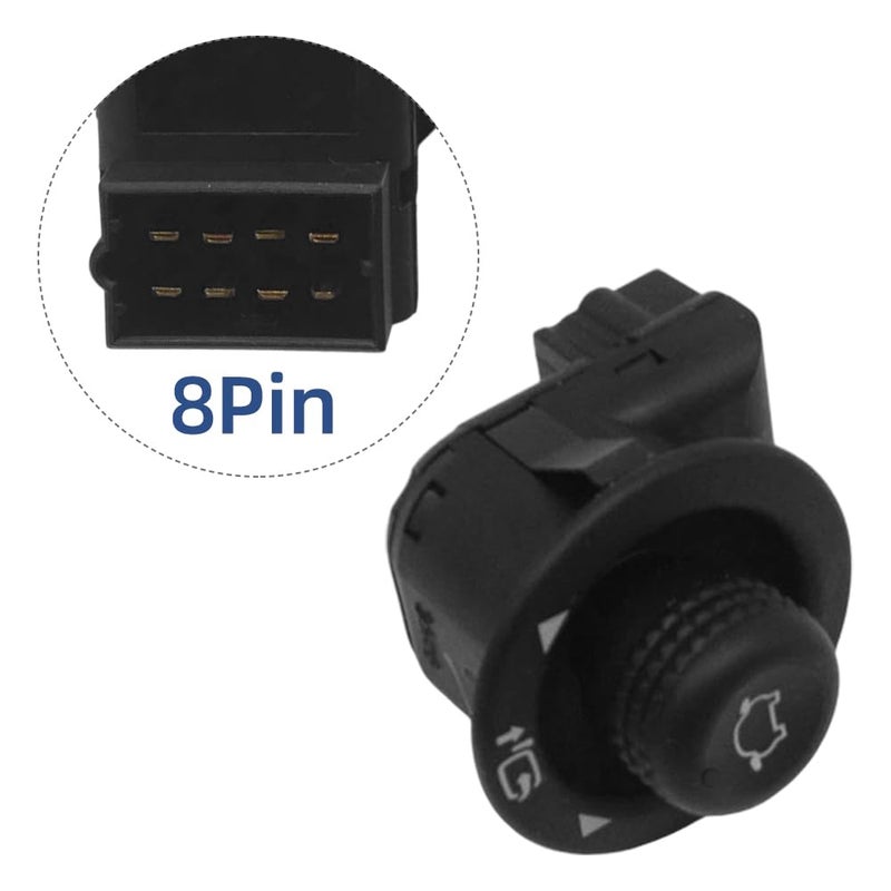Copgge Side View Mirror Adjustment Switch Button Lever with Power Folding Mirror Control Switch fits for Ford Transit 150 250 350 350HD 2018 2019 2020 2021 2022 2023 2024, for Ford E-Transit 2022 2023 2024 - Image 2